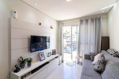 Sala de Estar de apartamento à venda com 2 quartos, 60m² em Vila Aurora (zona Norte), São Paulo