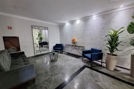 Apartamento para alugar com 96m², 2 quartos e 2 vagas Apartamento para alugar com 96m², 2 quartos e 2 vagasHall social