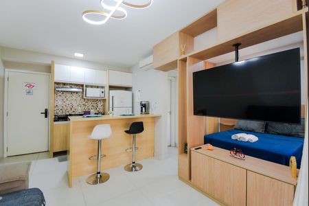 Studio para alugar com 39m², 1 quarto e 1 vagaSala