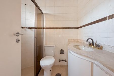 Banheiro da Suíte 1 de apartamento à venda com 4 quartos, 157m² em Aclimação, São Paulo