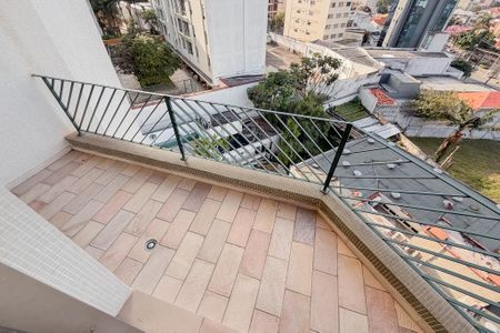 Varanda da Sala de apartamento à venda com 4 quartos, 157m² em Aclimação, São Paulo
