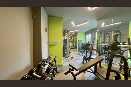Studio para alugar com 25m², 1 quarto e sem vaga Studio para alugar com 25m², 1 quarto e sem vagaAcademia