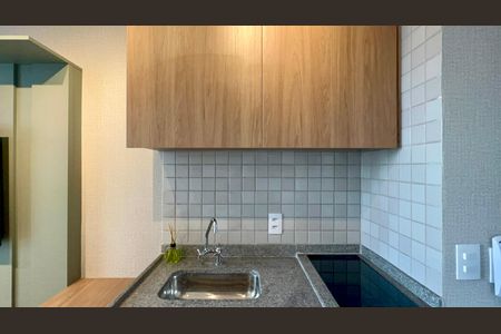 Studio para alugar com 25m², 1 quarto e sem vaga Studio para alugar com 25m², 1 quarto e sem vagaCozinha