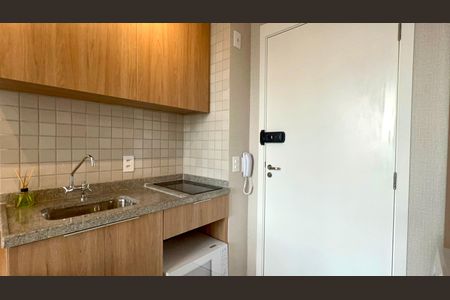 Studio para alugar com 25m², 1 quarto e sem vaga Studio para alugar com 25m², 1 quarto e sem vagaCozinha