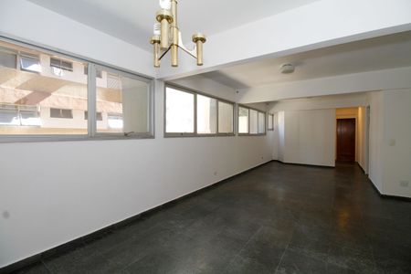 Sala de apartamento para alugar com 3 quartos, 121m² em Paraíso, São Paulo