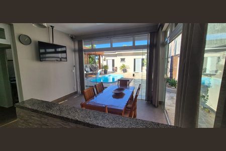 Sala de Jantar de casa de condomínio à venda com 3 quartos, 200m² em Residencial Santa Maria, Valinhos