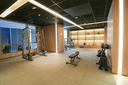 Apartamento para alugar com 108m², 2 quartos e 3 vagas Apartamento para alugar com 108m², 2 quartos e 3 vagasÁrea comum - Academia