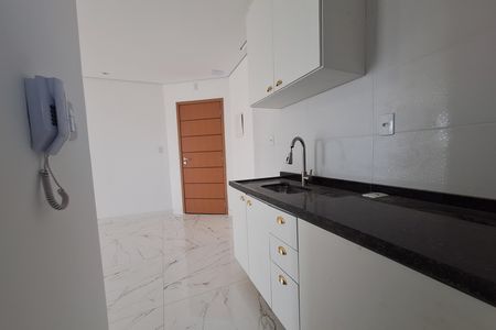 Cozinha de apartamento para alugar com 2 quartos, 60m² em Campestre, Santo André