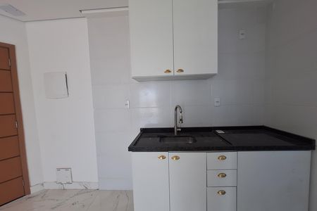 Cozinha de apartamento para alugar com 2 quartos, 60m² em Campestre, Santo André