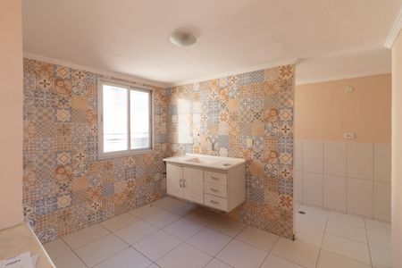Cozinha de apartamento à venda com 2 quartos, 49m² em Jardim Educandario, São Paulo