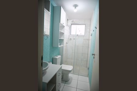 banheiro social de apartamento à venda com 3 quartos, 68m² em Horto Santo Antonio, Jundiaí