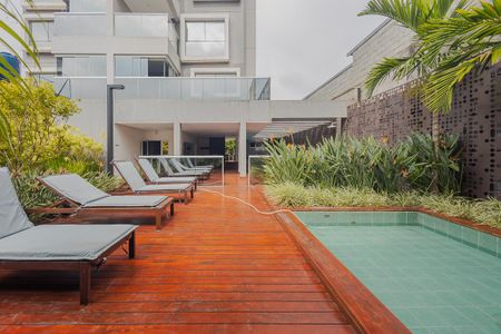 Studio para alugar com 30m², 1 quarto e 1 vagaPiscina
