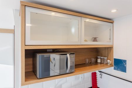 Studio para alugar com 30m², 1 quarto e 1 vaga Studio para alugar com 30m², 1 quarto e 1 vagaCozinha