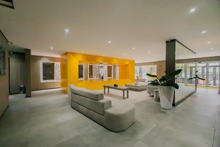 Studio para alugar com 30m², 1 quarto e 1 vagaHall social