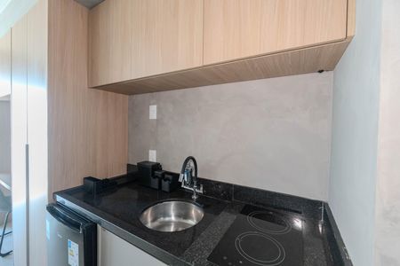 Studio para alugar com 25m², 1 quarto e sem vaga Studio para alugar com 25m², 1 quarto e sem vagaCozinha