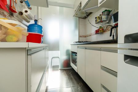 Cozinha de apartamento à venda com 3 quartos, 66m² em Carandiru, São Paulo