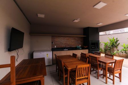 Área comum - Churrasqueira de apartamento à venda com 1 quarto, 25m² em Belenzinho, São Paulo