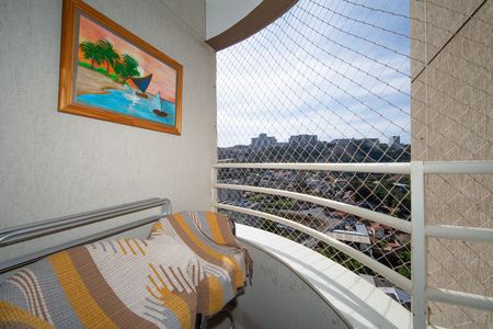 VARANDA de apartamento à venda com 3 quartos, 80m² em Estoril, Belo Horizonte