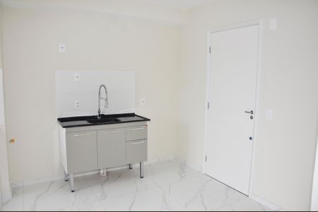 Apartamento para alugar com 37m², 2 quartos e 1 vaga Apartamento para alugar com 37m², 2 quartos e 1 vagaDetalhe - Cozinha Americana