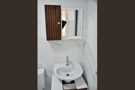 Apartamento para alugar com 37m², 2 quartos e 1 vaga Apartamento para alugar com 37m², 2 quartos e 1 vagaDetalhe - Banheiro Social