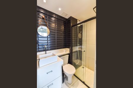 Studio à venda com 30m², 1 quarto e sem vaga Studio à venda com 30m², 1 quarto e sem vagaBanheiro
