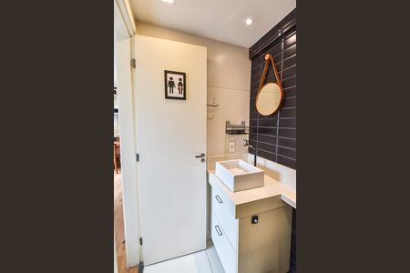 Studio à venda com 30m², 1 quarto e sem vaga Studio à venda com 30m², 1 quarto e sem vagaBanheiro