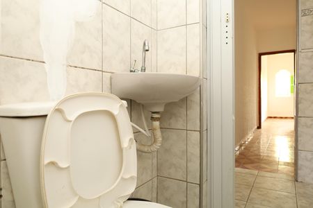 Casa para alugar com 45m², 1 quarto e sem vagaBanheiro