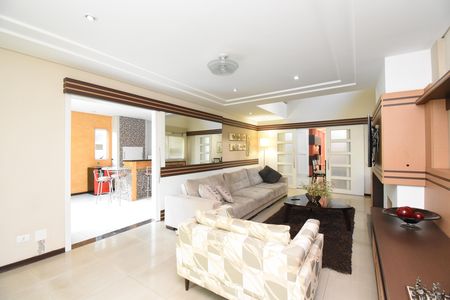 Sala de Estar de casa de condomínio à venda com 4 quartos, 346m² em Pilarzinho, Curitiba