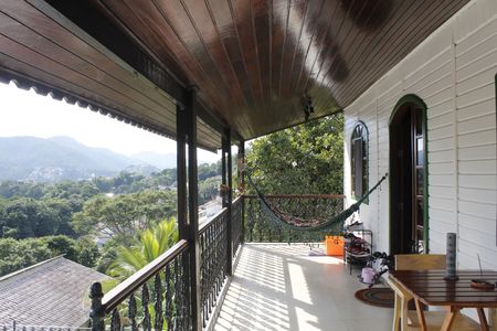 Varanda da Sala de casa de condomínio para alugar com 3 quartos, 400m² em Jacarepaguá, Rio de Janeiro