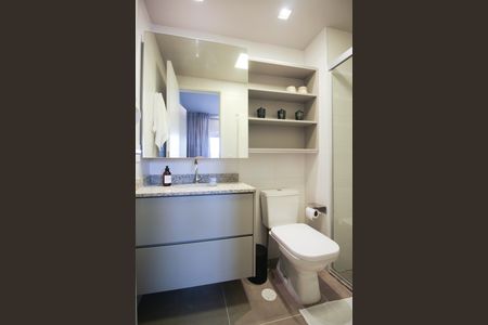 Apartamento para alugar com 30m², 1 quarto e sem vaga Apartamento para alugar com 30m², 1 quarto e sem vagaBanheiro