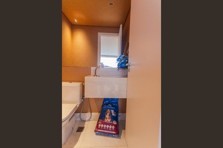 Apartamento à venda com 384m², 5 quartos e 4 vagas Apartamento à venda com 384m², 5 quartos e 4 vagasLavabo na Sala da Cobertura
