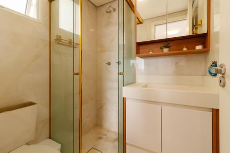 Apartamento à venda com 58m², 3 quartos e 1 vaga Apartamento à venda com 58m², 3 quartos e 1 vagaBanheiro da Suíte