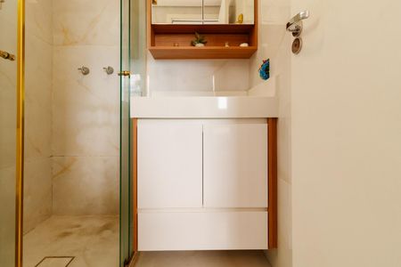 Apartamento à venda com 58m², 3 quartos e 1 vaga Apartamento à venda com 58m², 3 quartos e 1 vagaBanheiro da Suíte