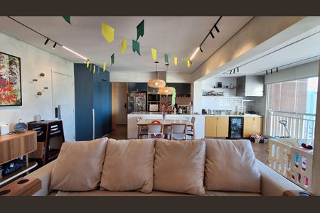 Sala de apartamento à venda com 2 quartos, 137m² em Jardim Chácara Inglesa, São Bernardo do Campo