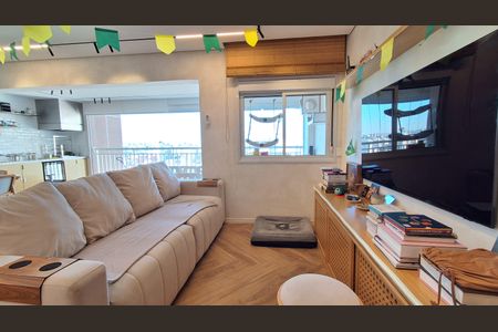 Sala de apartamento à venda com 2 quartos, 137m² em Jardim Chácara Inglesa, São Bernardo do Campo