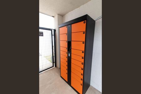 Apartamento para alugar com 46m², 2 quartos e 1 vaga Apartamento para alugar com 46m², 2 quartos e 1 vagaÁREA COMUM - GUARDA VOLUMES