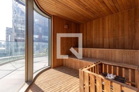 Studio para alugar com 39m², 1 quarto e 1 vaga Studio para alugar com 39m², 1 quarto e 1 vagaSauna