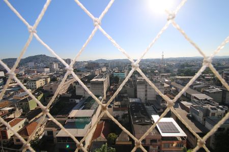 Vista da sala de apartamento à venda com 2 quartos, 55m² em Penha, Rio de Janeiro