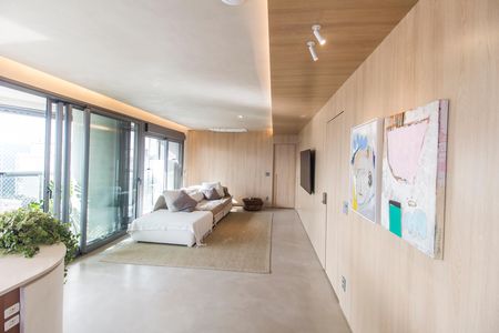 Sala  de apartamento à venda com 3 quartos, 180m² em Alphaville Empresarial, Barueri