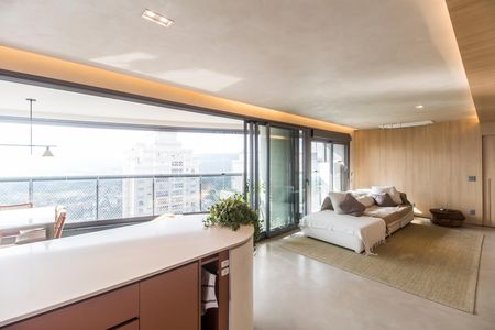 Sala  de apartamento à venda com 3 quartos, 180m² em Alphaville Empresarial, Barueri