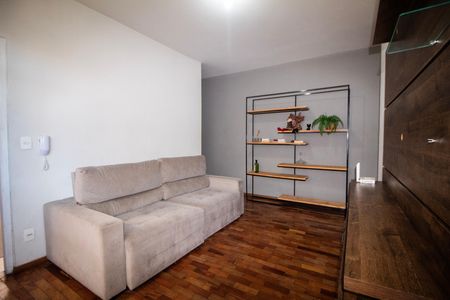 Sala  de apartamento à venda com 2 quartos, 70m² em Jardim America, Belo Horizonte