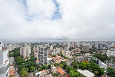 Vista da Piscina de kitnet/studio à venda com 1 quarto, 47m² em Vila Clementino, São Paulo