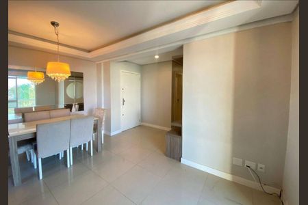 Sala de apartamento para alugar com 3 quartos, 93m² em Jansen, Gravataí