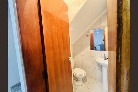 Banheiro  de casa à venda com 3 quartos, 153m² em Paraíso, Santo André