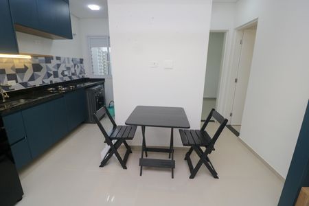 Cozinha de apartamento à venda com 2 quartos, 41m² em Vila Guiomar, Santo André