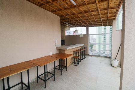 Área comum - Churrasqueira de apartamento à venda com 2 quartos, 41m² em Vila Guiomar, Santo André