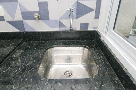 Área de Serviço de apartamento à venda com 2 quartos, 41m² em Vila Guiomar, Santo André