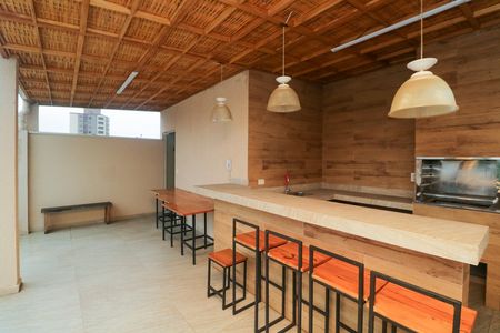 Área comum - Churrasqueira de apartamento à venda com 2 quartos, 41m² em Vila Guiomar, Santo André