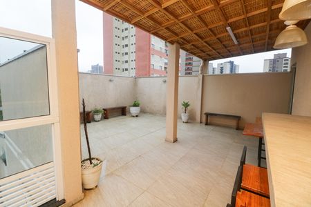 Área comum - Churrasqueira de apartamento à venda com 2 quartos, 41m² em Vila Guiomar, Santo André