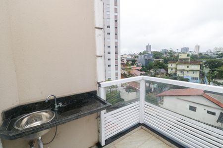 Varanda da Sala de apartamento para alugar com 2 quartos, 41m² em Vila Guiomar, Santo André